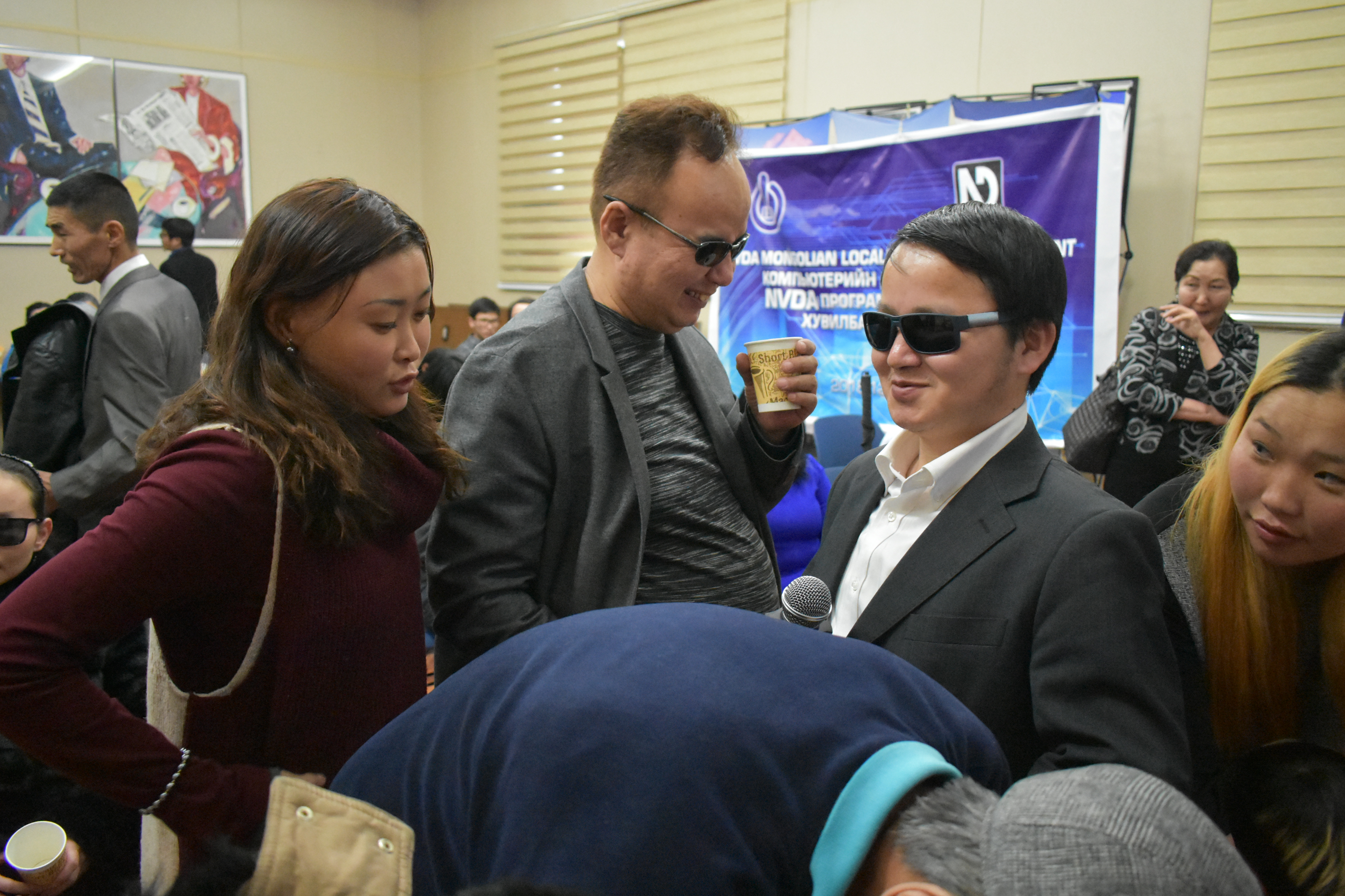 Photo from Mongolian NVDA release Public Event